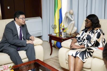 Gabon-Chine : Laurence NDONG et Zhou PING échangent sur la modernisation de l’administration publique