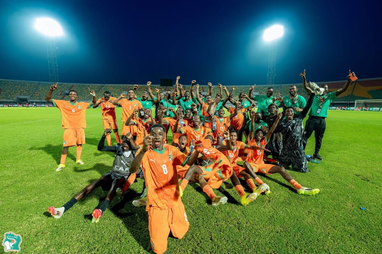 Côte d’Ivoire : les Éléphanteaux filent en finale et se qualifient pour la CAN U17 2027 au Maroc