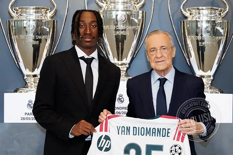 Mercato : le Real Madrid présente officiellement Yan Diomandé