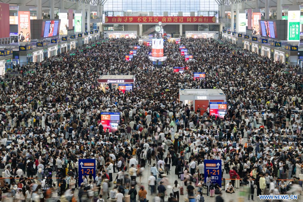 Chine : le nombre de voyages ferroviaires de passagers a atteint un record journalier