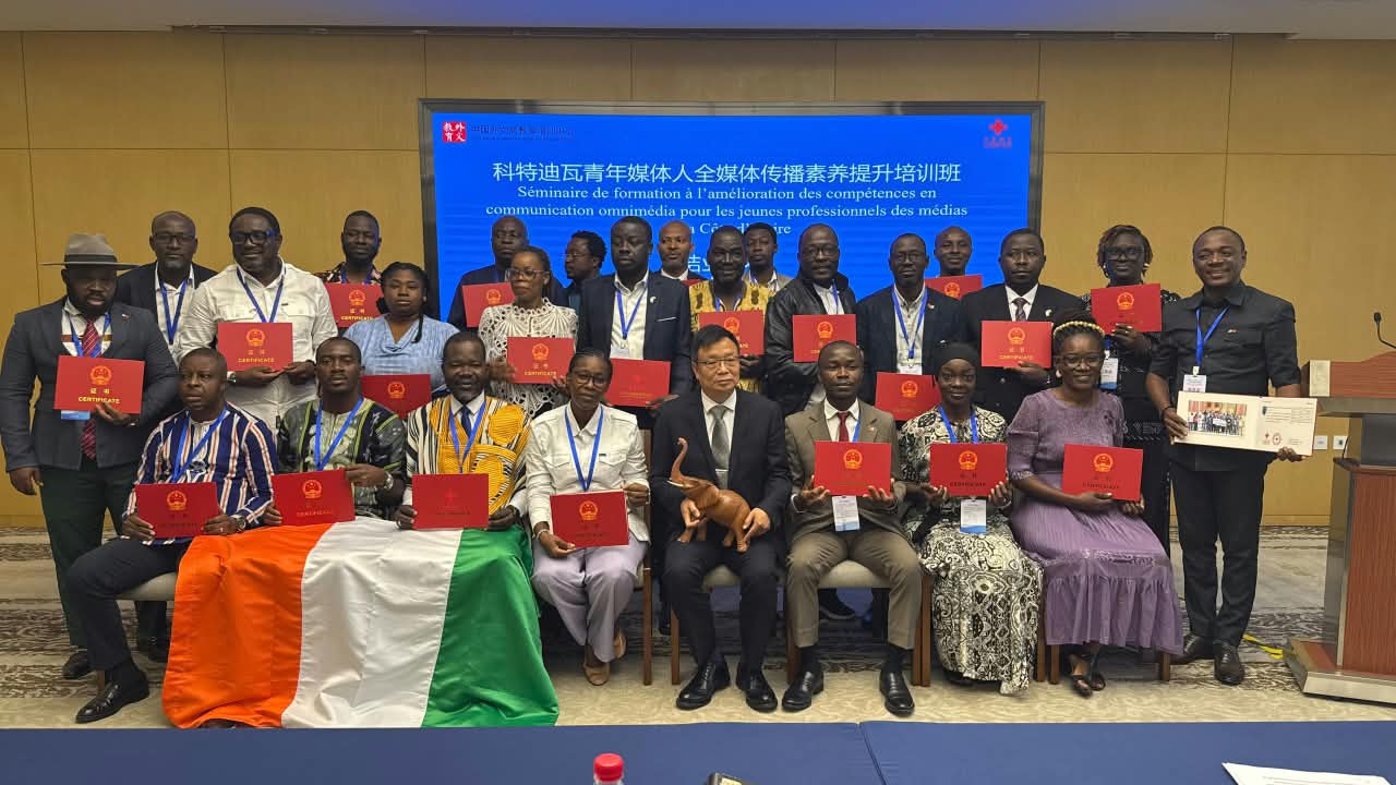 Coopération sino-ivoirienne : 25 journalistes ivoiriens deviennent les visages d’une amitié entre deux peuples