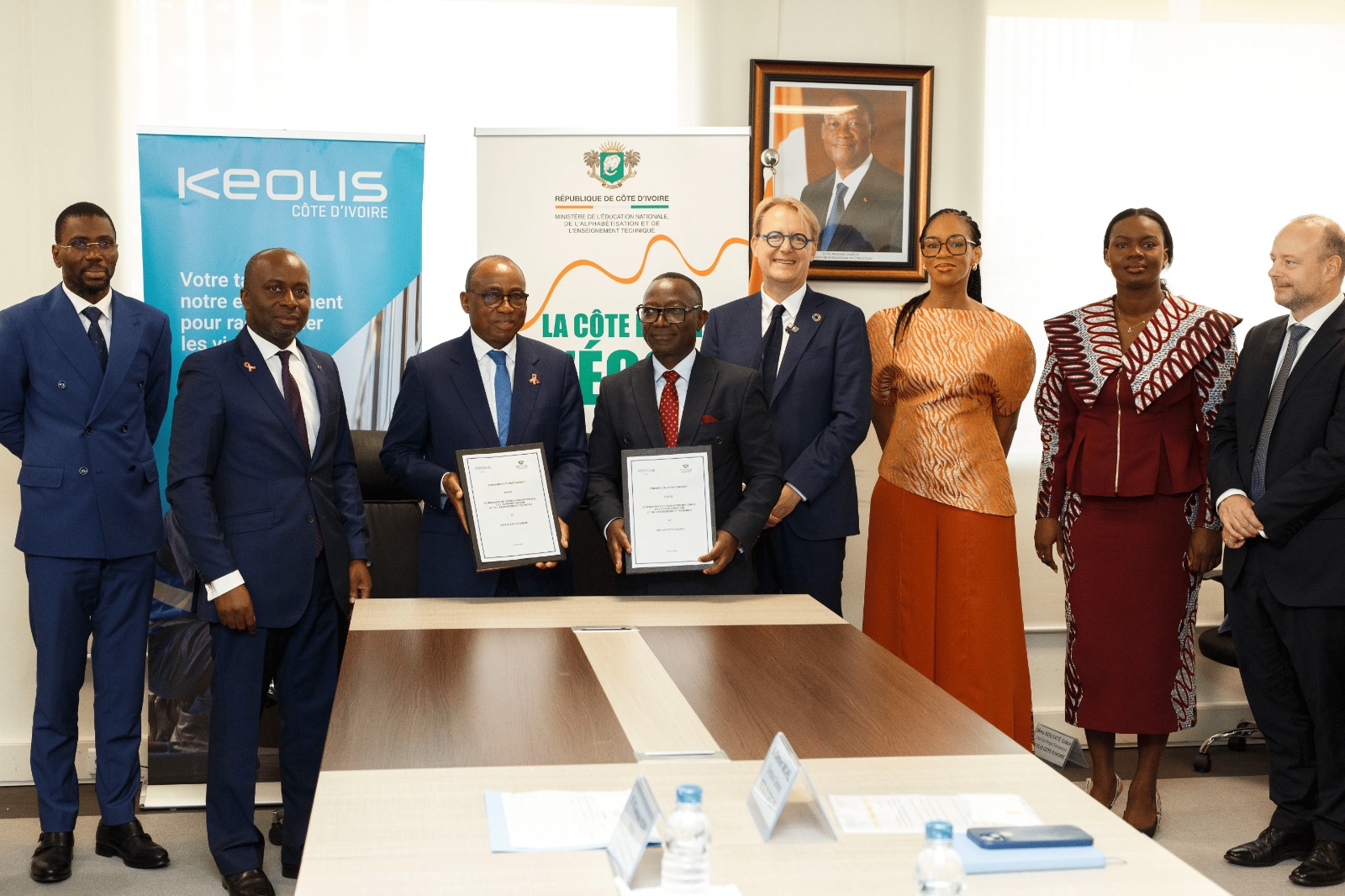 Ligne 1 Métro d’Abidjan : un accord signé pour la formation et l'insertion professionnelle des jeunes