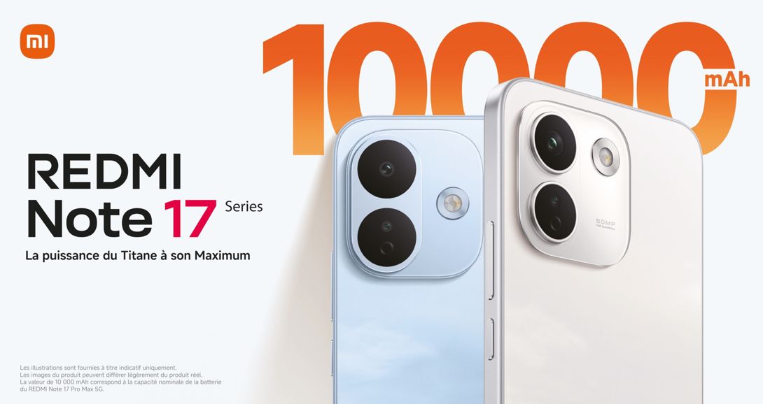 Téléphonie mobile : le REDMI Note 17 Series de Xiaomi connaît un succès mondial avec plus de 500 millions d'unités vendues