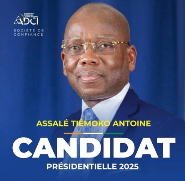 Côte d'Ivoire : le candidat Assalé Tiémoko sollicite la contribution financière des citoyens pour sa campagne présidentielle d’octobre 2025