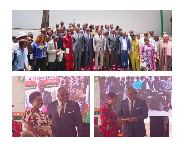 Côte d'Ivoire: Coulibaly-Kuibiert remet officiellement la liste  électorale provisoire aux partis politiques