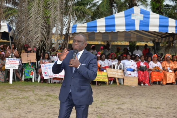 Côte d'Ivoire: KKB prône la réconciliation à Port-Bouët et rend hommage à Hortense Acka-Anguy