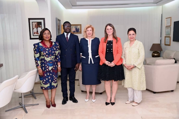 Côte d’Ivoire : Dominique Ouattara échange avec une délégation du PNUD sur la promotion d'un développement inclusif et durable