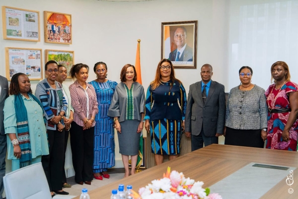 Côte d’Ivoire : Françoise Remarck et Belmonde Dogo s’engagent à mener des actions concertées pour faire de la culture un bouclier social des artistes et des communautés