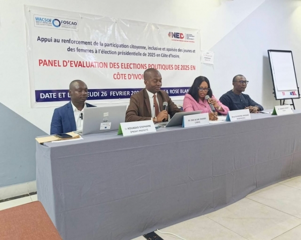 Côte d’Ivoire/Droits de l’homme : des organisations de la société civile dénoncent les restrictions de liberté