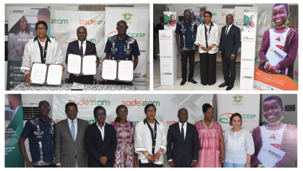 Côte d’Ivoire-Education inclusive : la SODEXAM apporte un appui financier à l’initiative B4Gender pour la phase pilote du projet à Bouaké