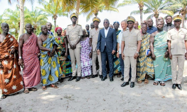 Côte d’Ivoire-Pollution de la Lagune Aby : le ministre Assahoré Konan lance un appel à une action collective contre l'orpaillage clandestin à Assinie