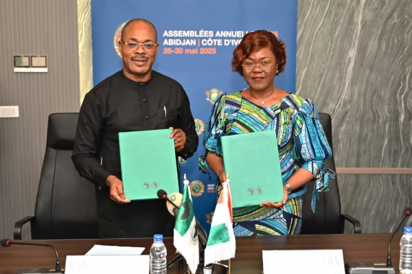 Côte d’Ivoire/Assemblées annuelles BAD-2025:  le gouvernement signe un accord avec l'institution financière africaine