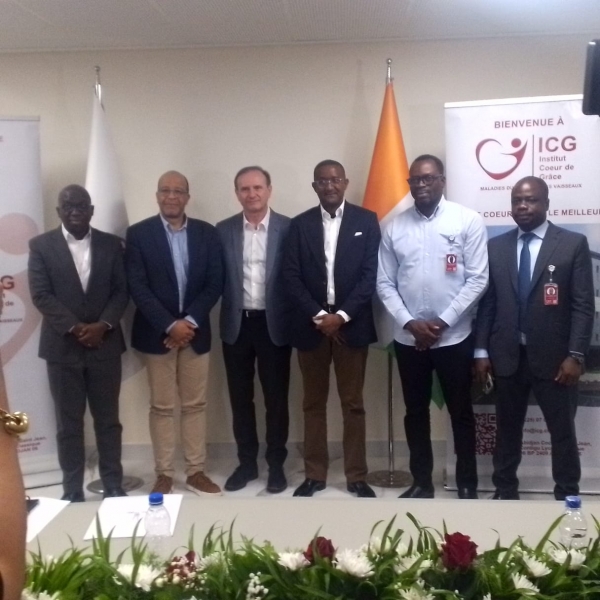 Lutte contre les maladies du cœur : l'Institut Cœur de Grâce réalise les premières interventions chirurgicales cardiaques à Abidjan