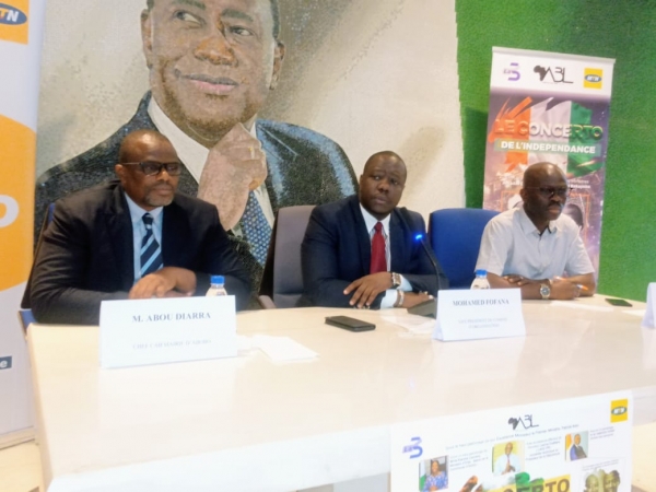 Côte d'Ivoire/ Fête de l'indépendance: le concerto rend hommage à AGC et Hamed Bakayoko